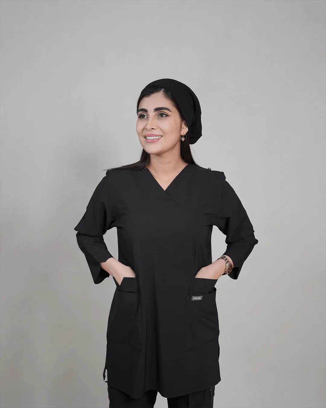 اسکراب پزشکی زنانه مدل لوتوس