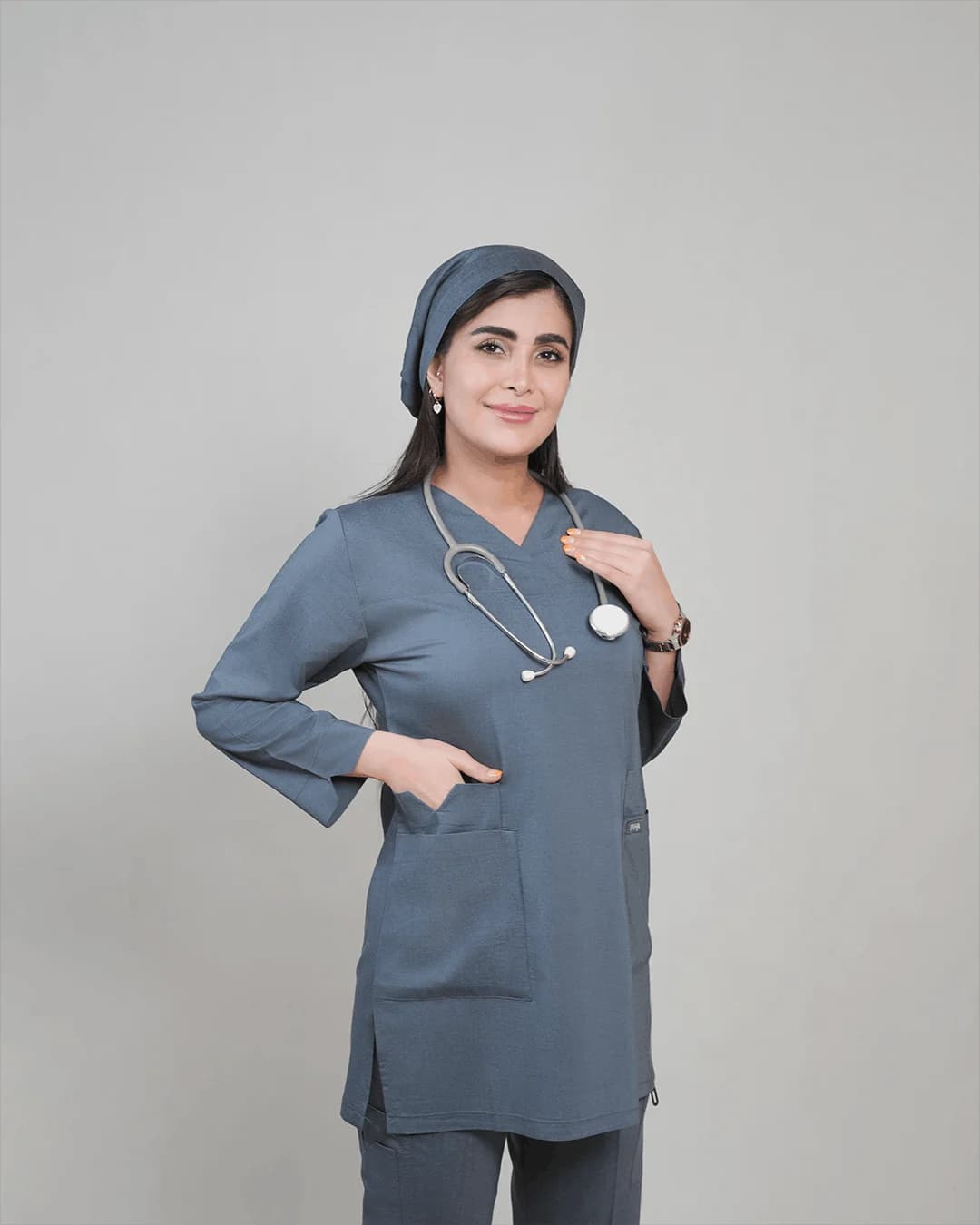 اسکراب پزشکی زنانه مدل لوتوس