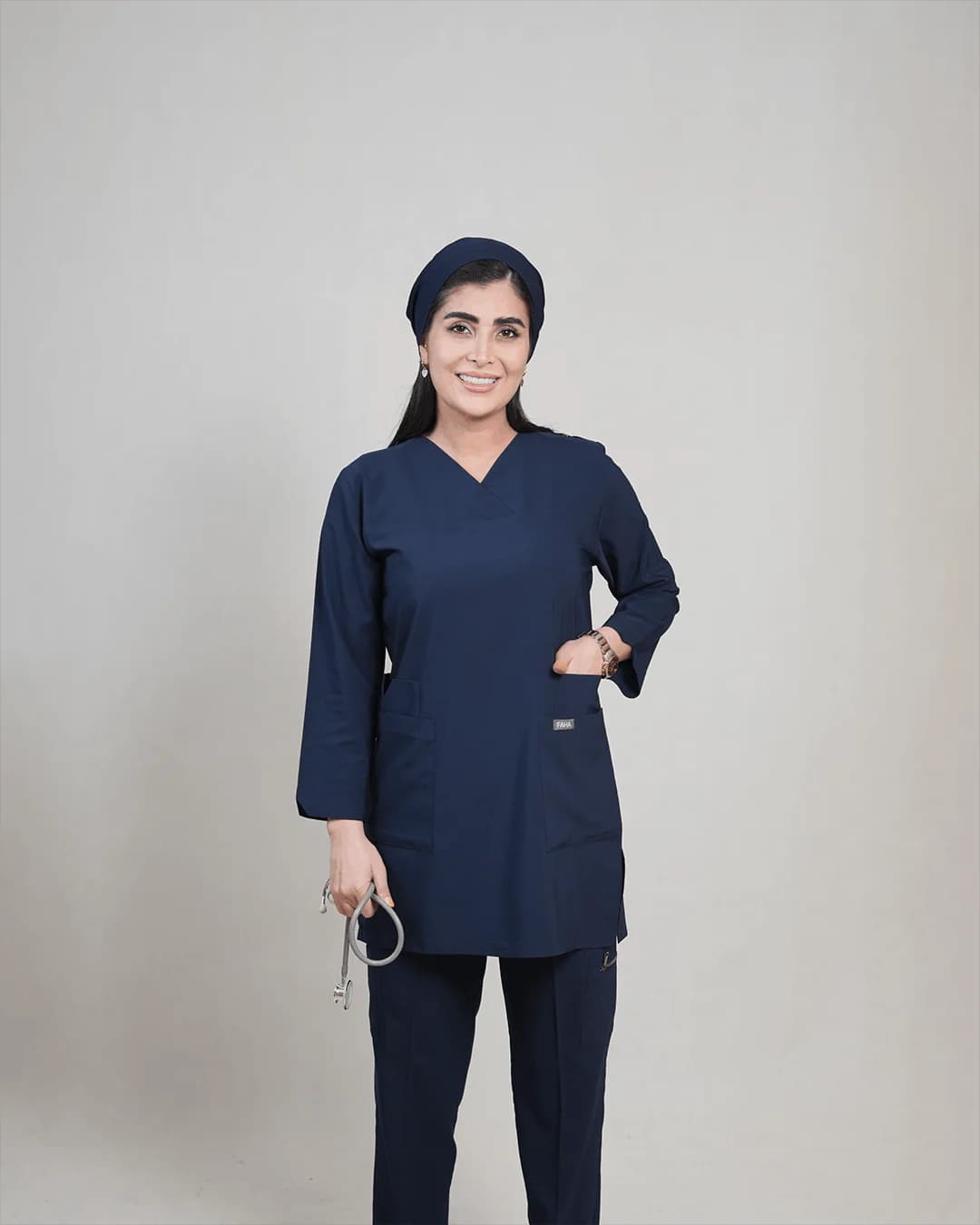 اسکراب پزشکی زنانه مدل لوتوس