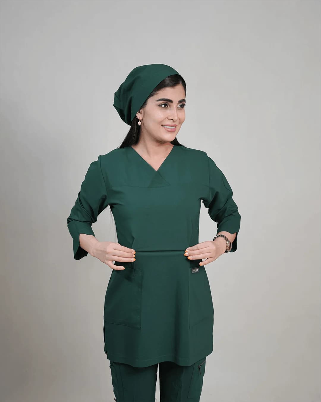 اسکراب پزشکی زنانه مدل لوتوس