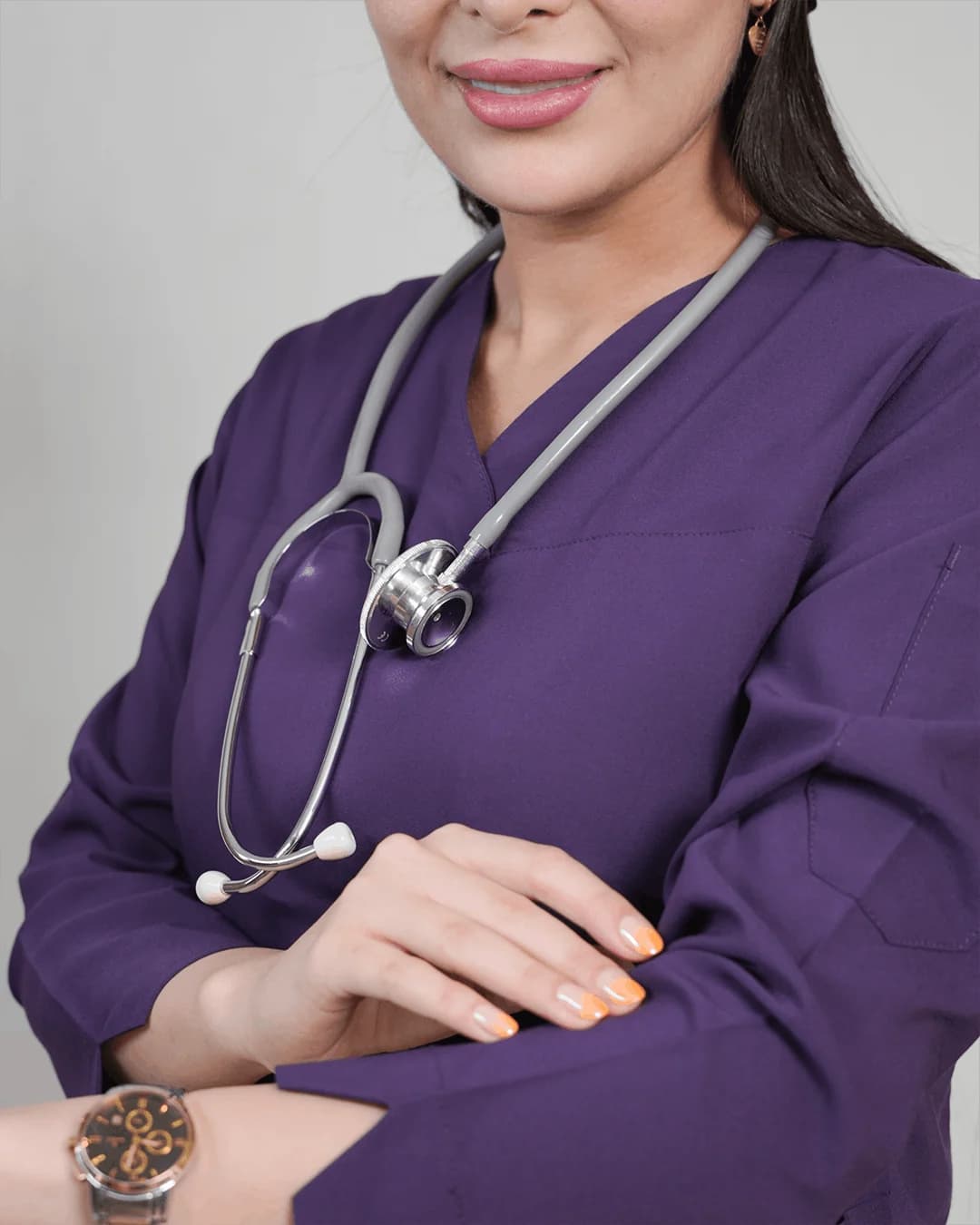 اسکراب پزشکی زنانه مدل لوتوس