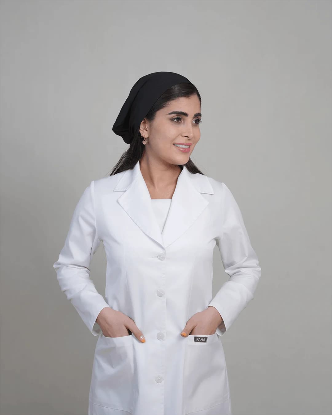 روپوش سفید مدل کلاسیک