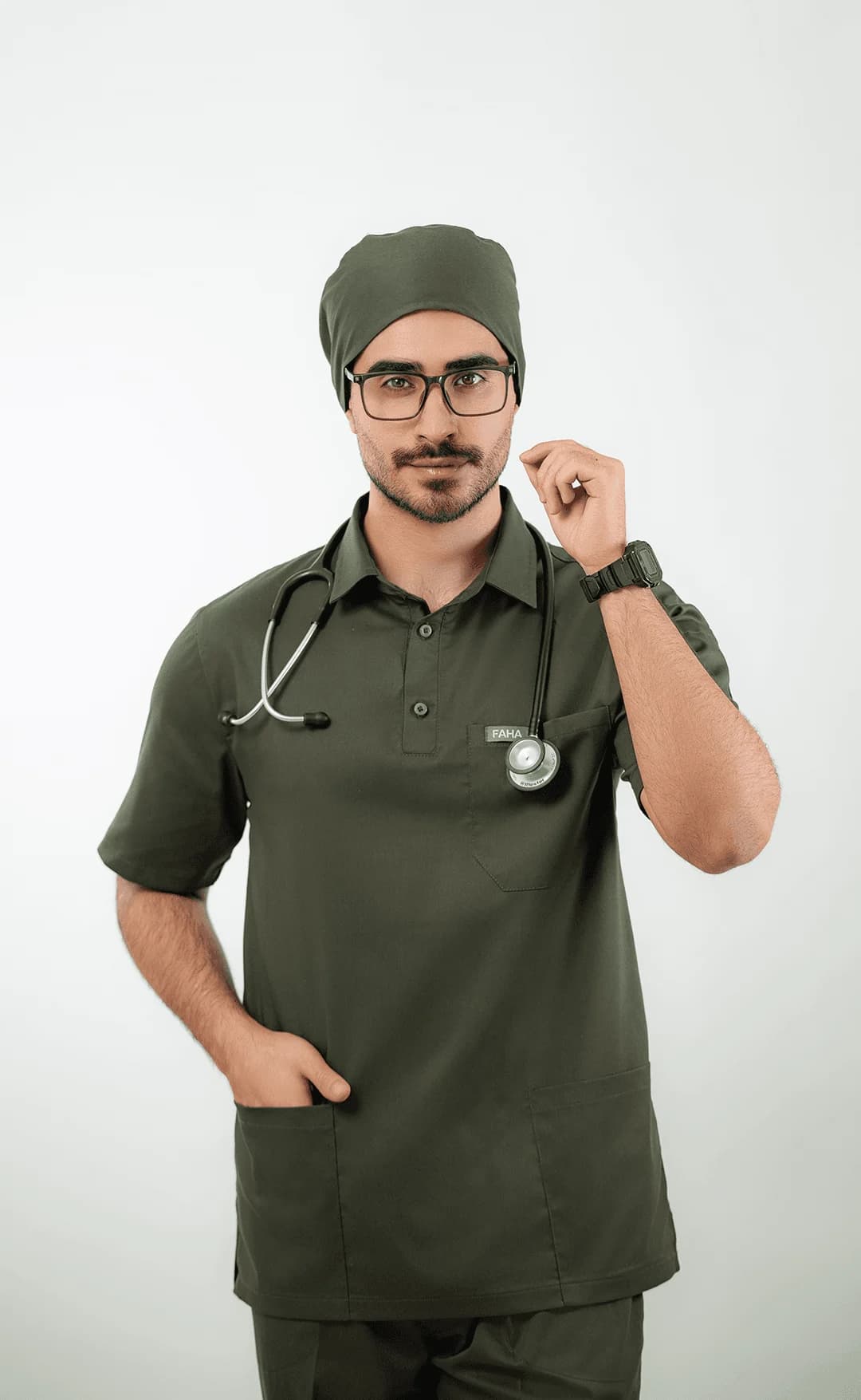اسکراب پزشکی بدون شلوار یونیسکس مدل لرد