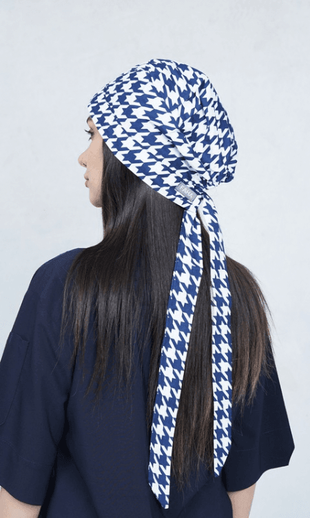 کلاه جراحی طرحدار حجاب