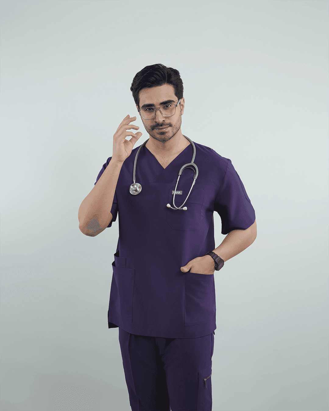 اسکراب پزشکی یونیسکس مدل لوتوس