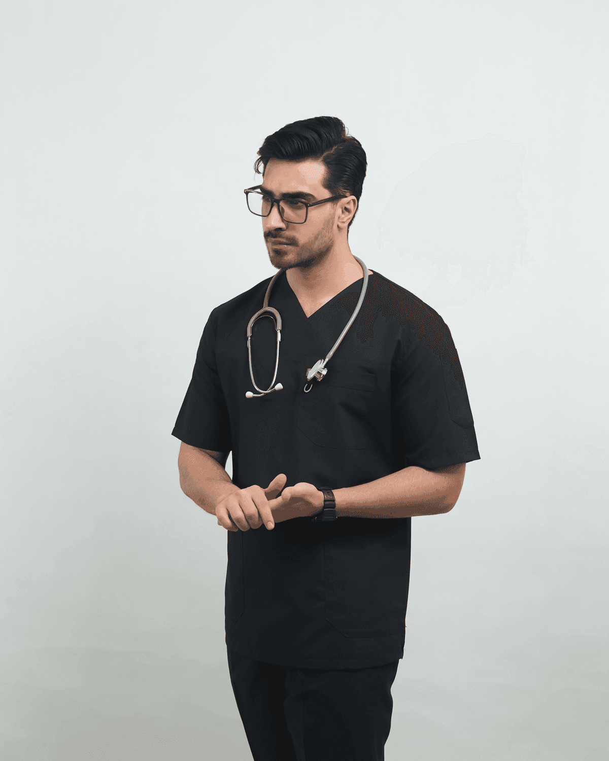 اسکراب پزشکی بدون شلوار یونیسکس مدل الگانت
