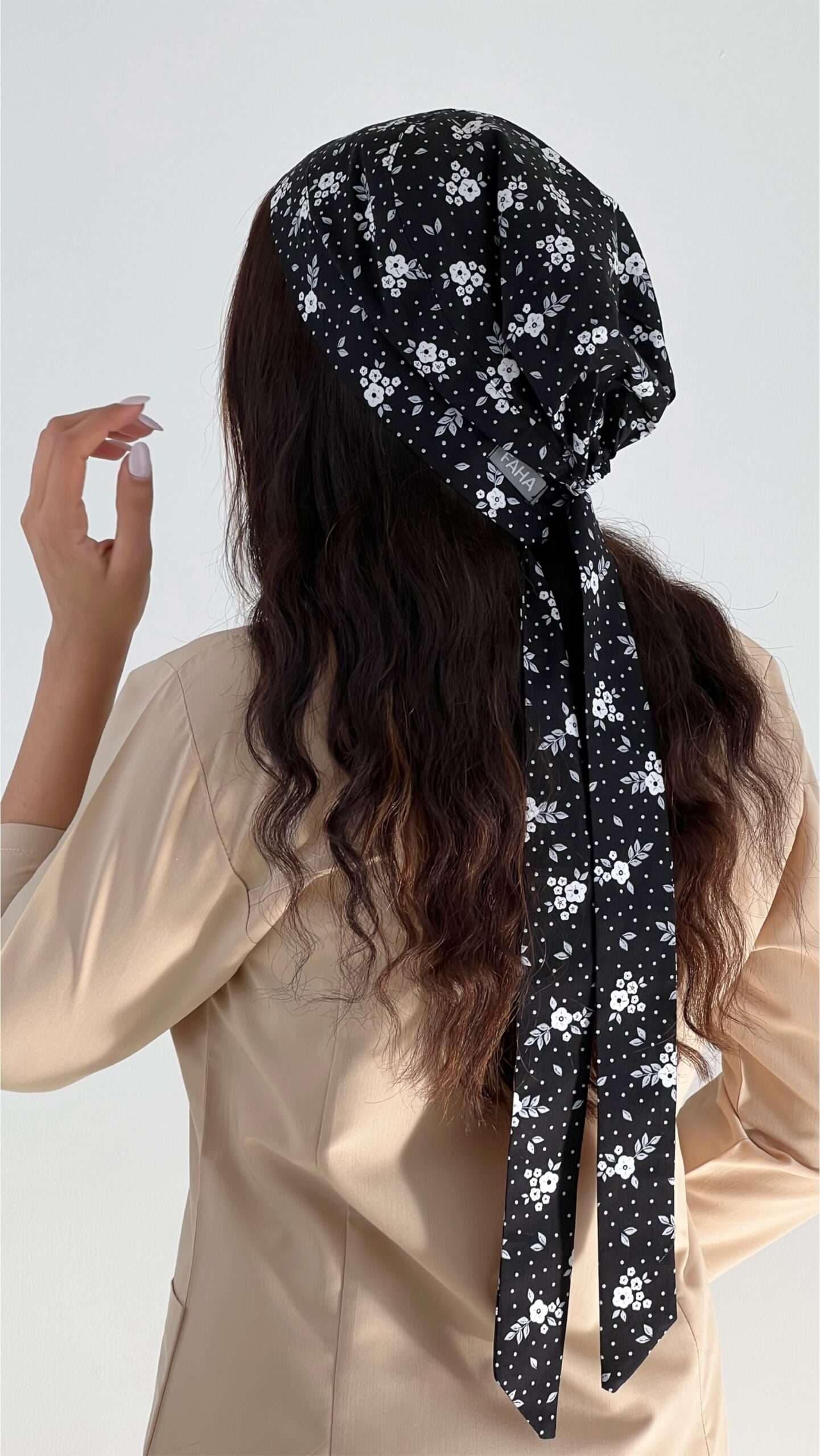 کلاه جراحی طرحدار حجاب