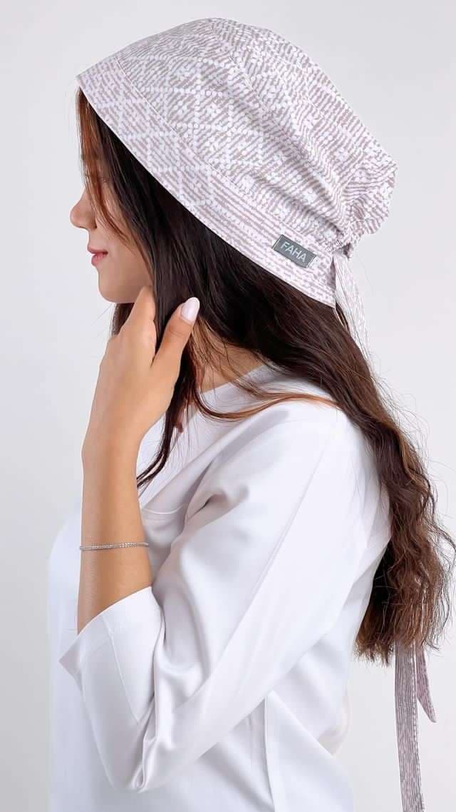 کلاه جراحی طرحدار حجاب