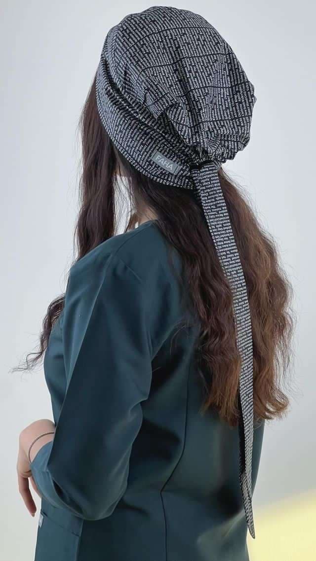 کلاه جراحی طرحدار حجاب
