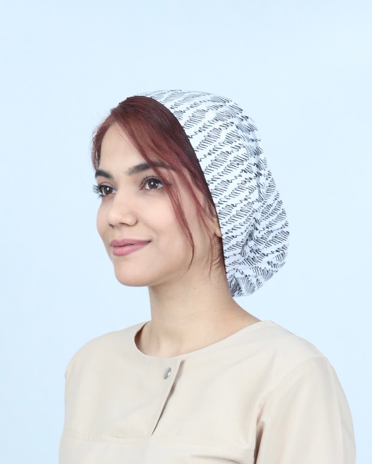 کلاه جراحی طرحدار حجاب