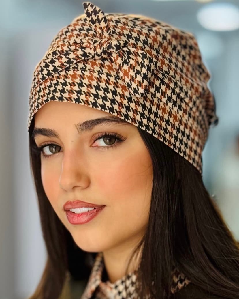 کلاه جراحی طرحدار حجاب
