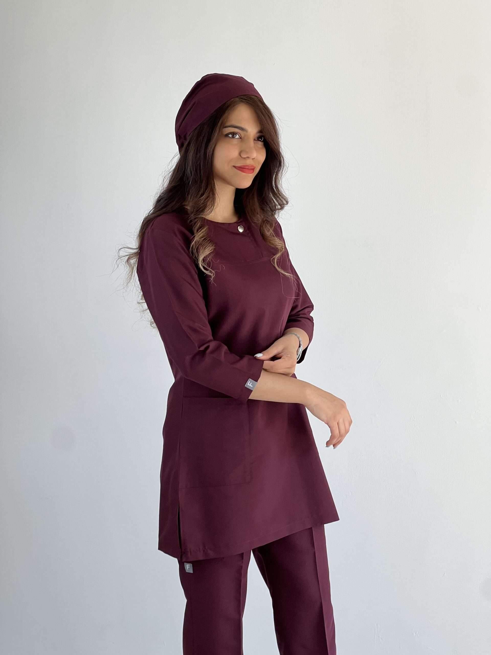 اسکراب پزشکی بدون شلوار زنانه مدل الیت