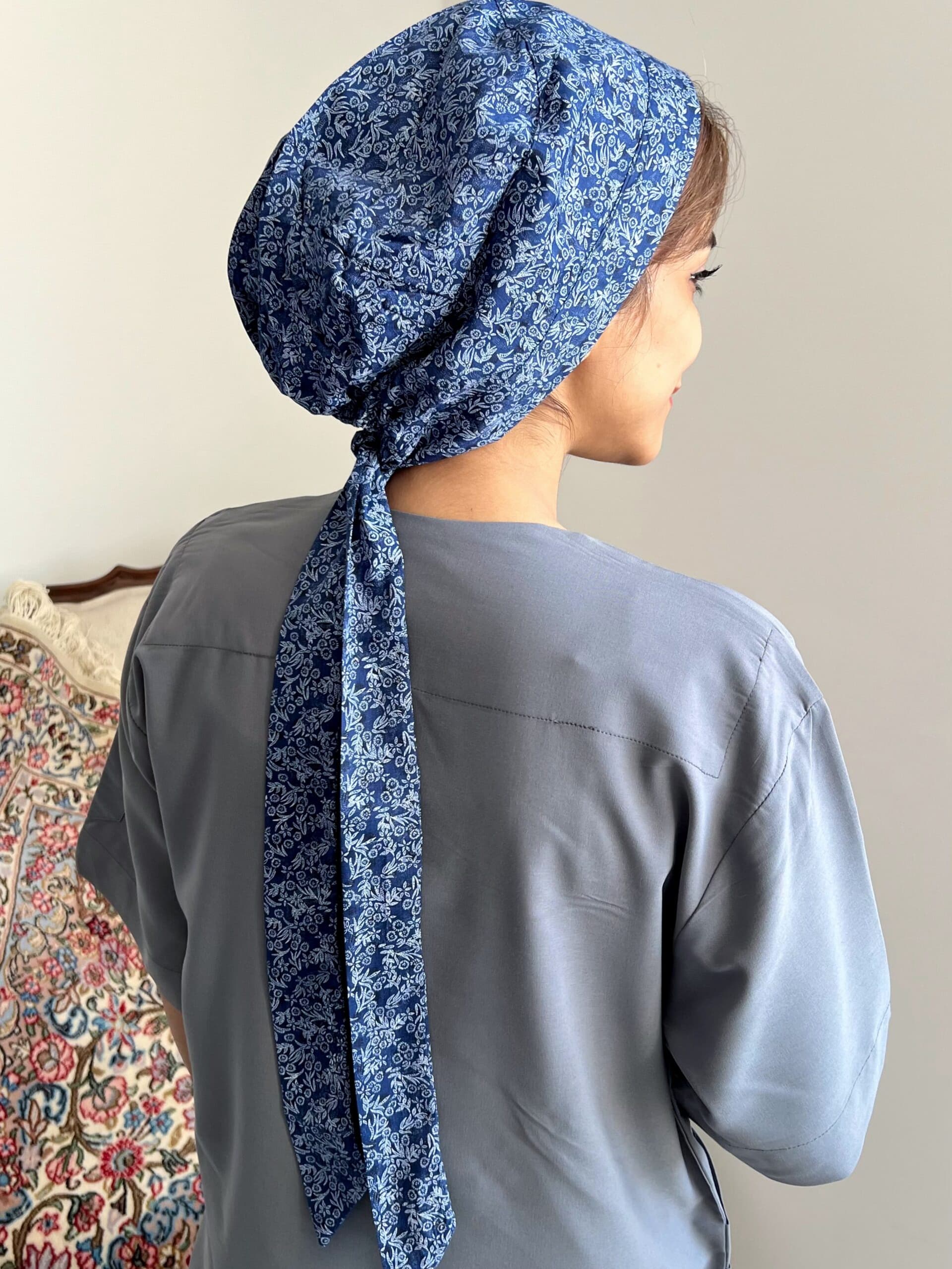 کلاه جراحی طرحدار حجاب