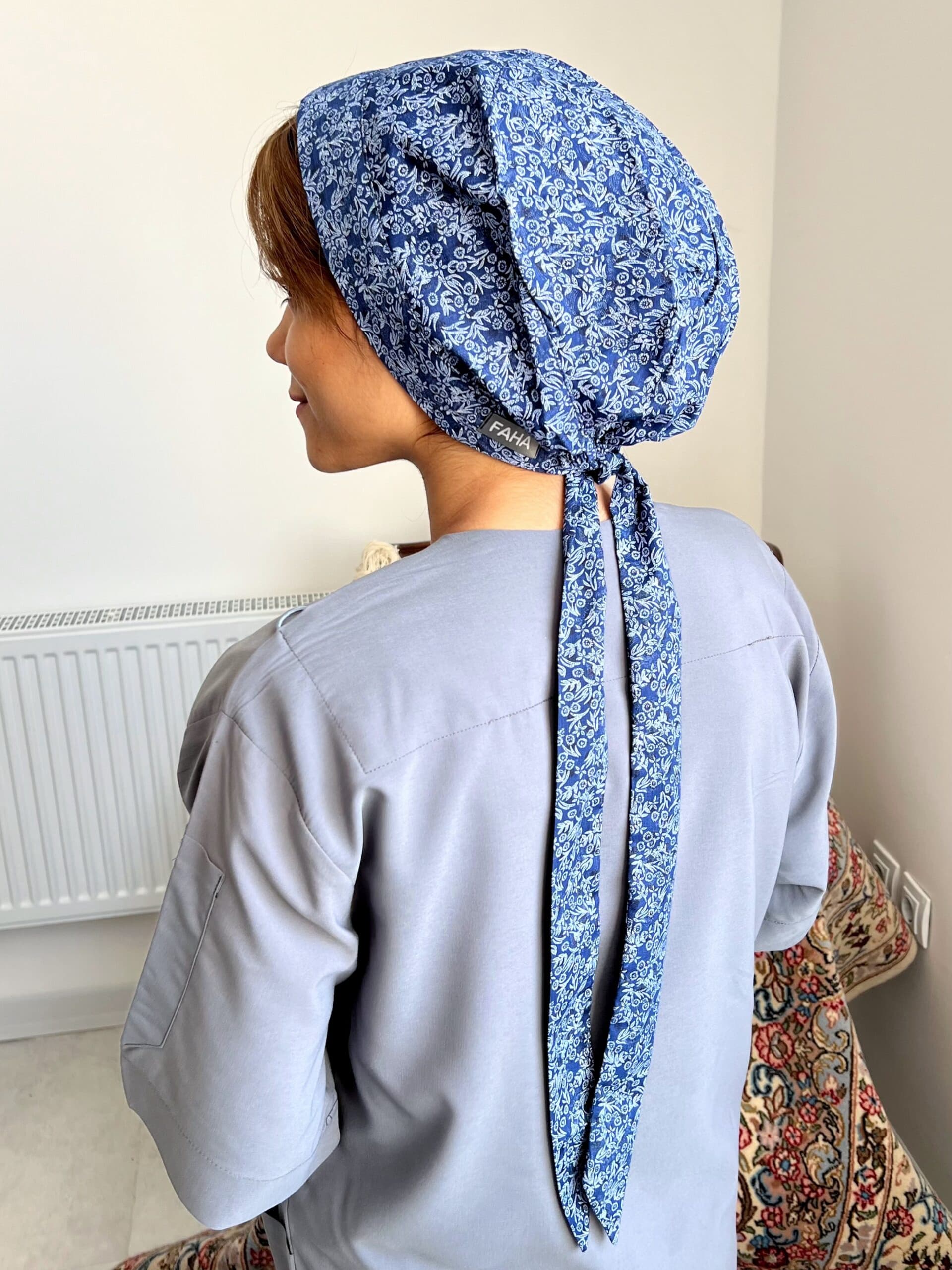 کلاه جراحی طرحدار حجاب