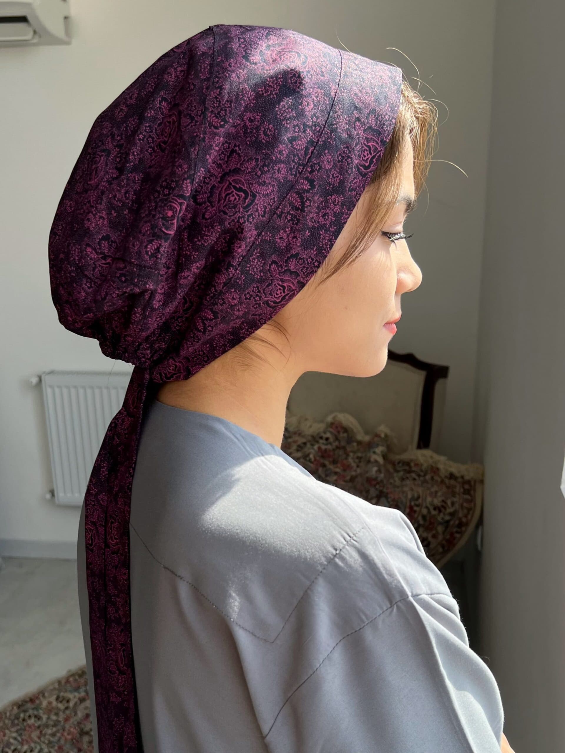کلاه جراحی طرحدار حجاب