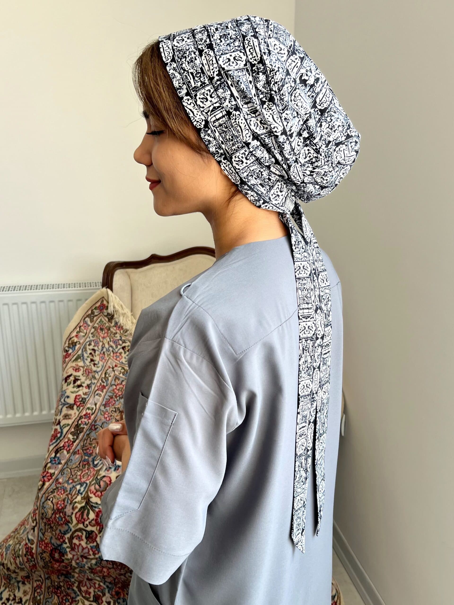 کلاه جراحی طرحدار حجاب