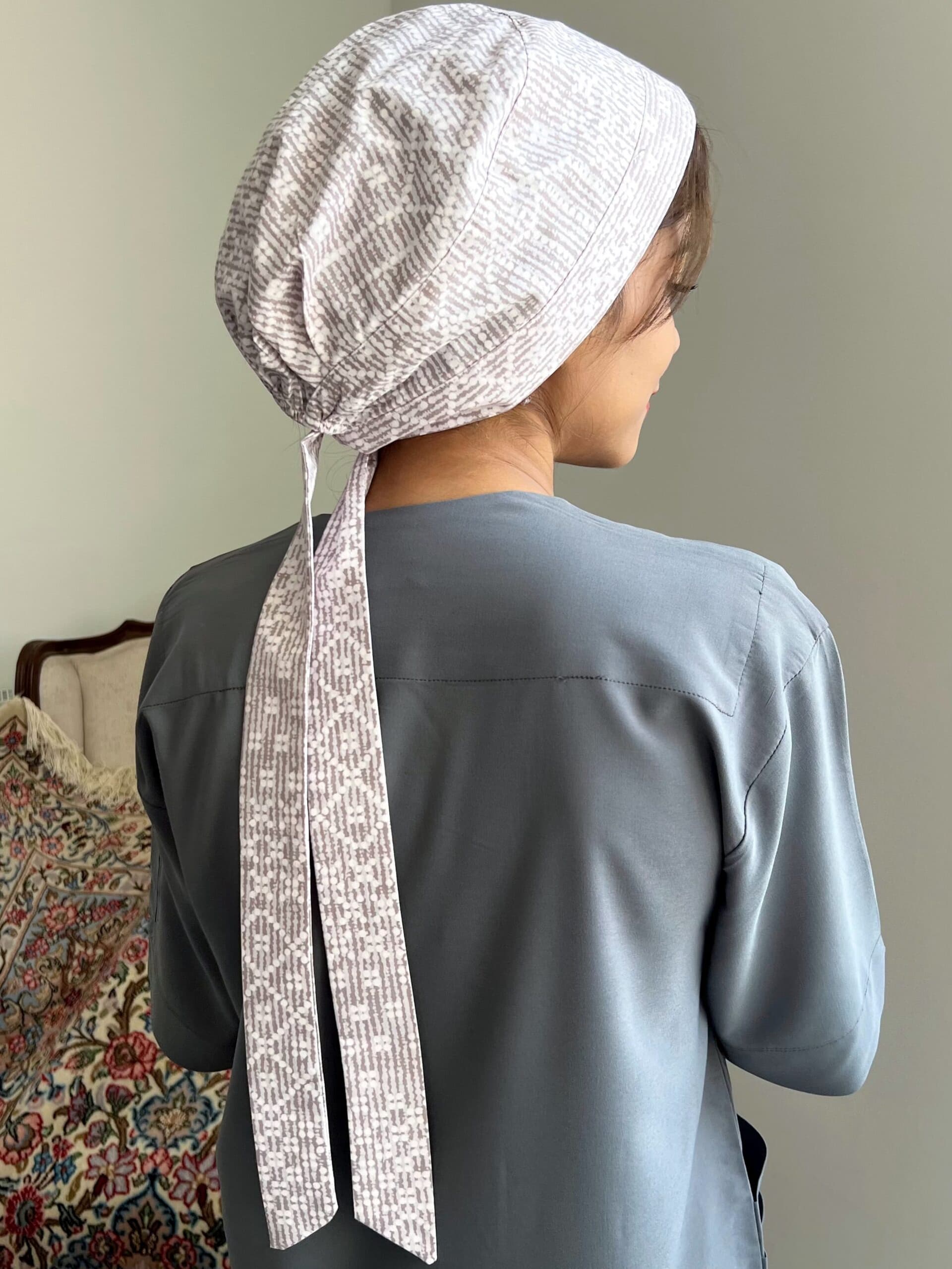 کلاه جراحی طرحدار حجاب