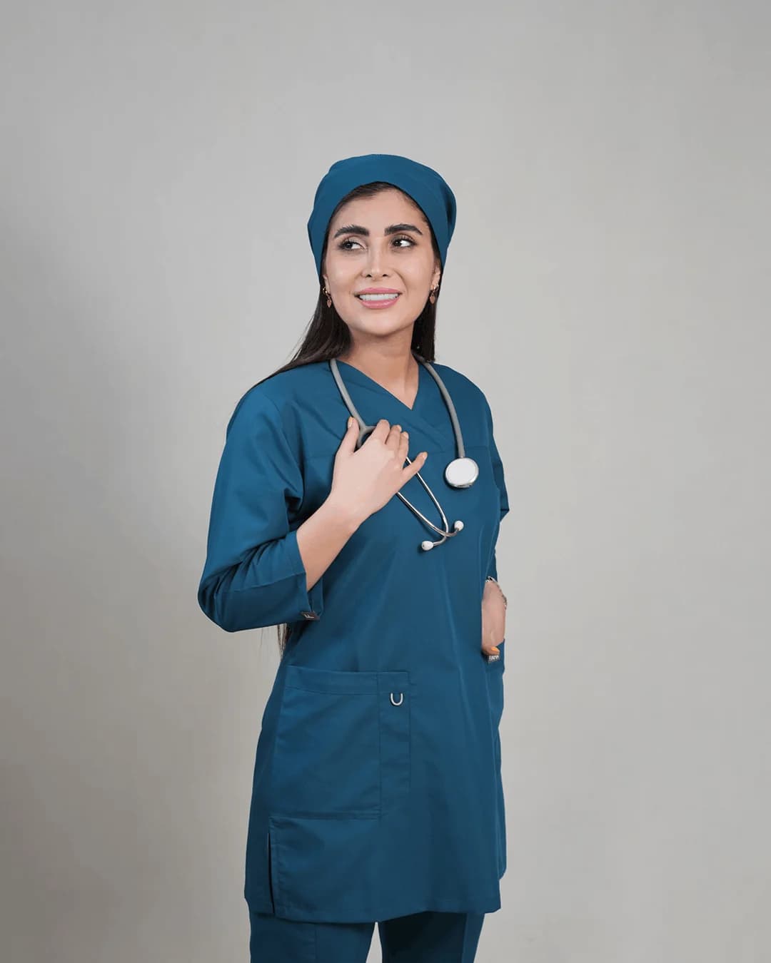 اسکراب پزشکی بدون شلوار زنانه مدل الگانت