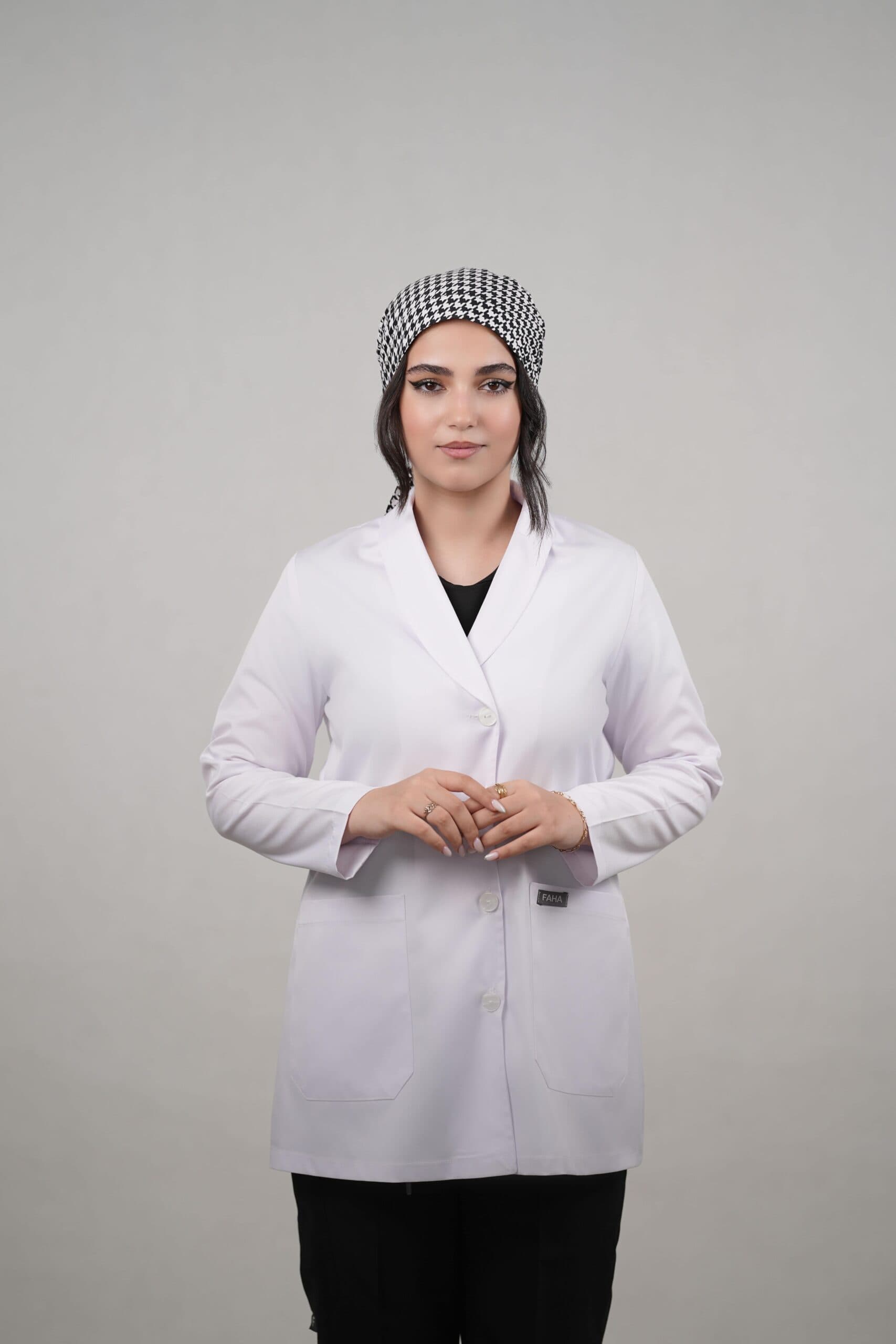روپوش سفید کتی مدل cloudy