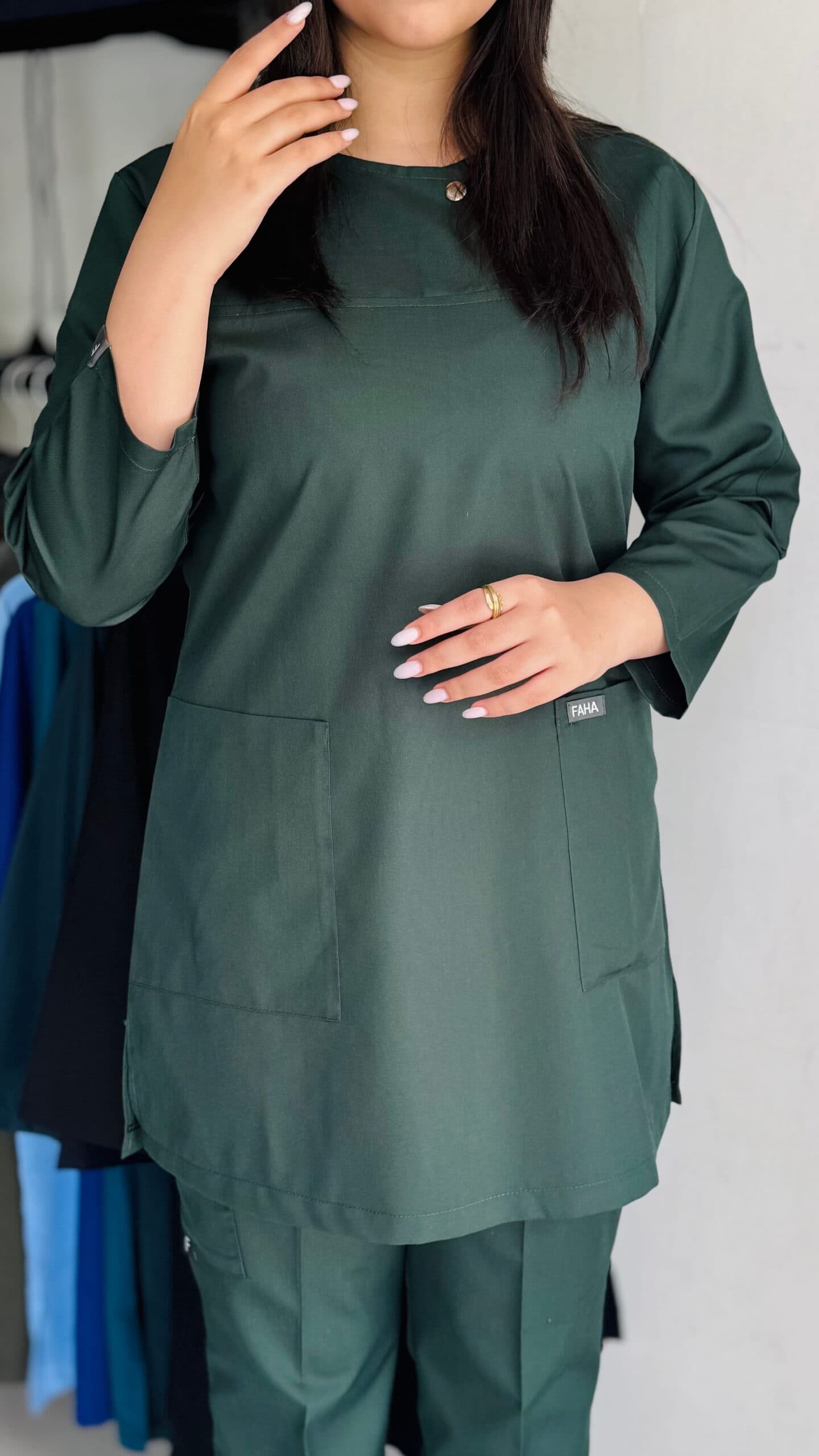 اسکراب پزشکی زنانه مدل الیت ترگال