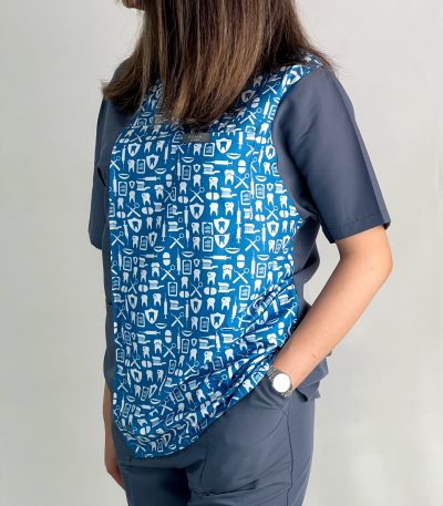 اسکراب پزشکی یونیسکس طرح دندانپزشکی