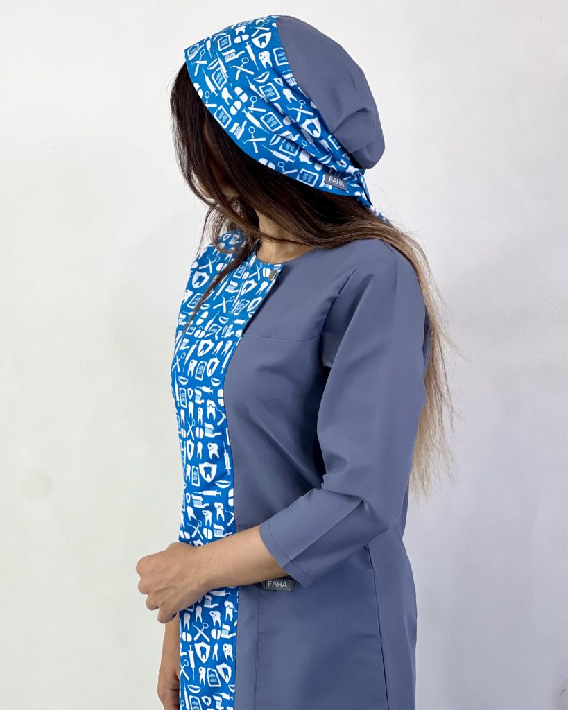 اسکراب با طرح لوازم آرایش برای محیط های غیررسمی