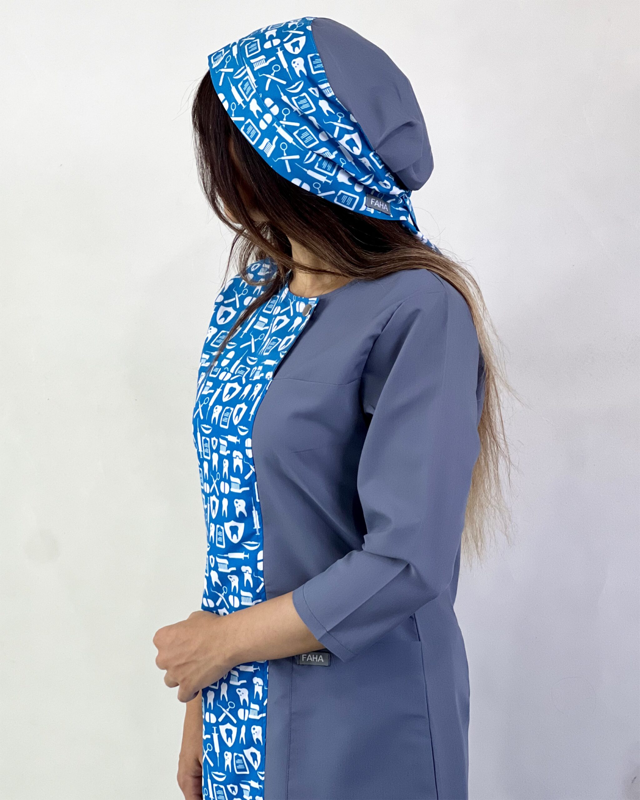 اسکراب با طرح لوازم آرایش برای محیط های غیررسمی