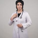 روپوش سفید مدل کتی زنانه