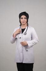 روپوش سفید مدل کتی زنانه