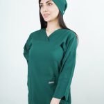 اسکراب پزشکی زنانه مدل لوتوس